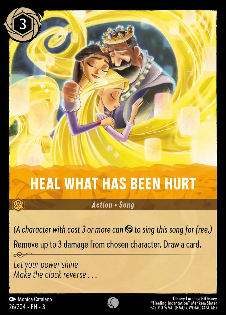 03 Into the Inklands - 026/204 - Heal What Has Been Hurt - FOIL