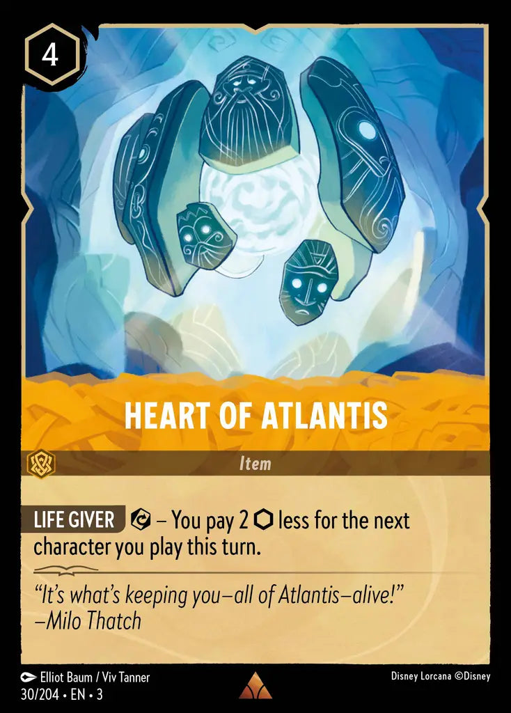 03 Into the Inklands - 030/204 - Heart of Atlantis - FOIL