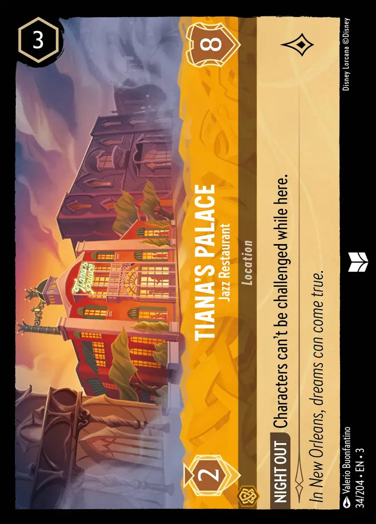 03 Into the Inklands - 034/204 - Tiana's Palace - Jazz Restaurant - FOIL