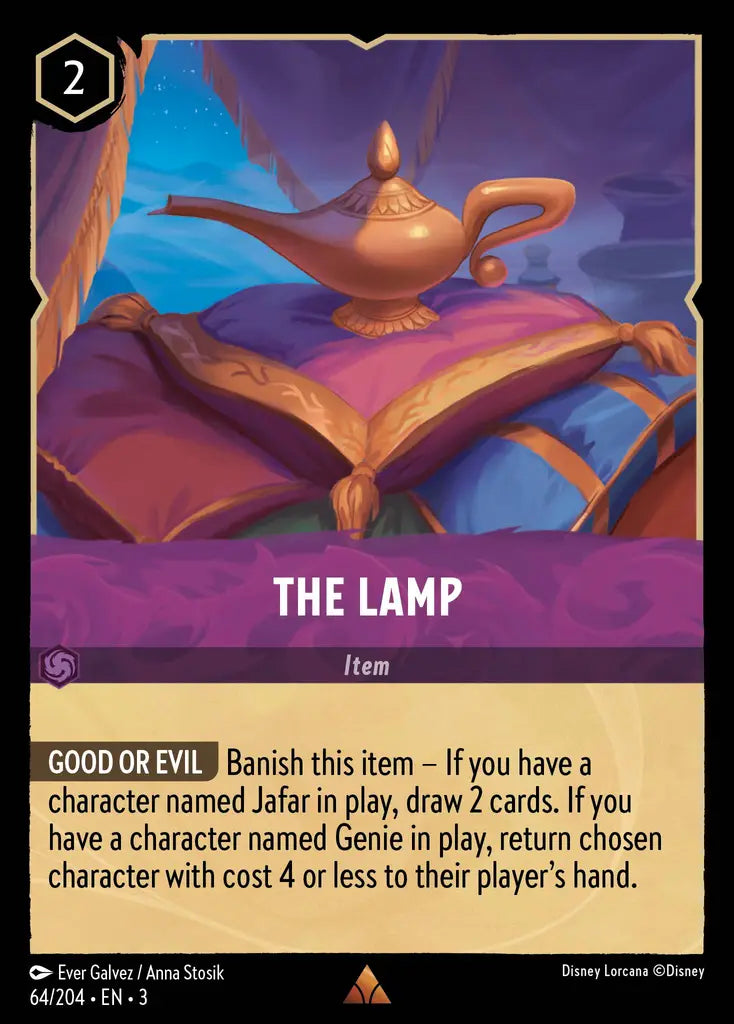 03 Into the Inklands - 064/204 - The Lamp - FOIL