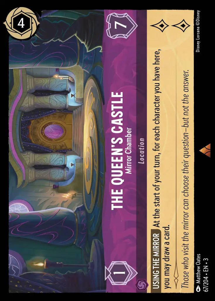03 Into the Inklands - 067/204 - The Queen's Castle - Mirror Chamber - FOIL