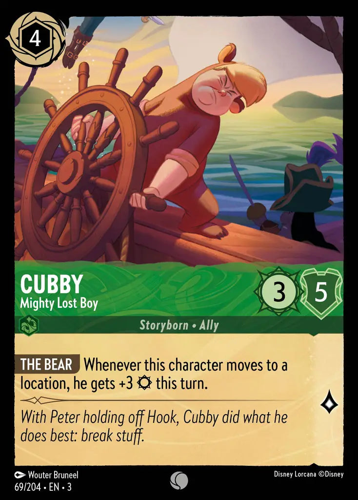 03 Into the Inklands - 069/204 - Cubby - Mighty Lost Boy - FOIL
