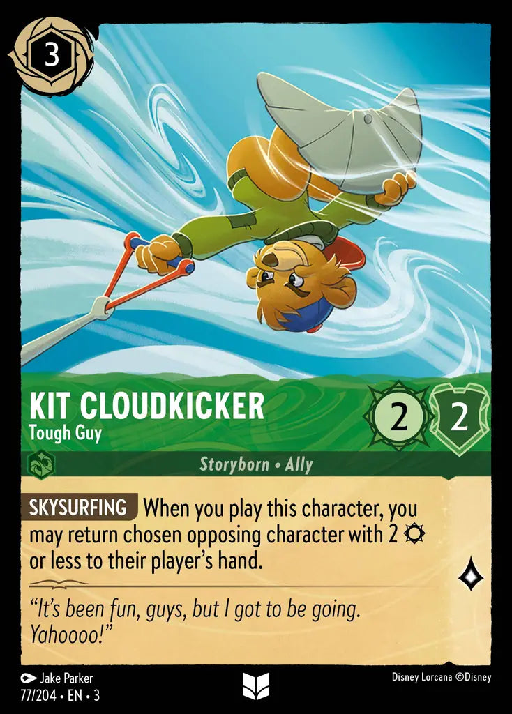 03 Into the Inklands - 077/204 - Kit Cloudkicker - Tough Guy - FOIL