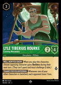 03 Into the Inklands - 078/204 - Lyle Tiberius Rourke - Cunning Mercenary - FOIL