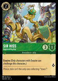 03 Into the Inklands - 086/204 - Sir Hiss - Aggravating Asp - FOIL