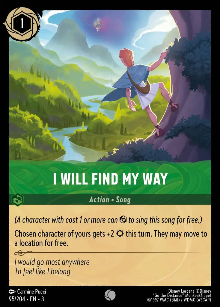 03 Into the Inklands - 095/204 - I Will Find My Way - FOIL