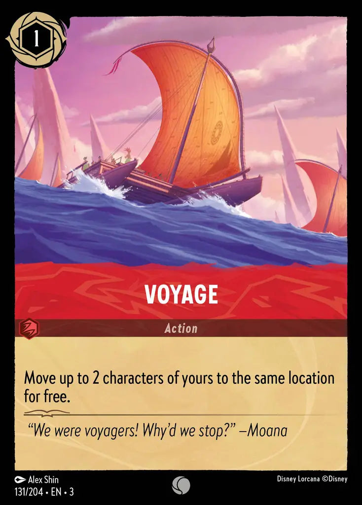 03 Into the Inklands - 131/204 - Voyage - FOIL