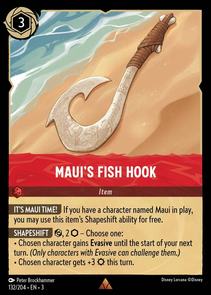 03 Into the Inklands - 132/204 - Maui's Fish Hook - NON FOIL