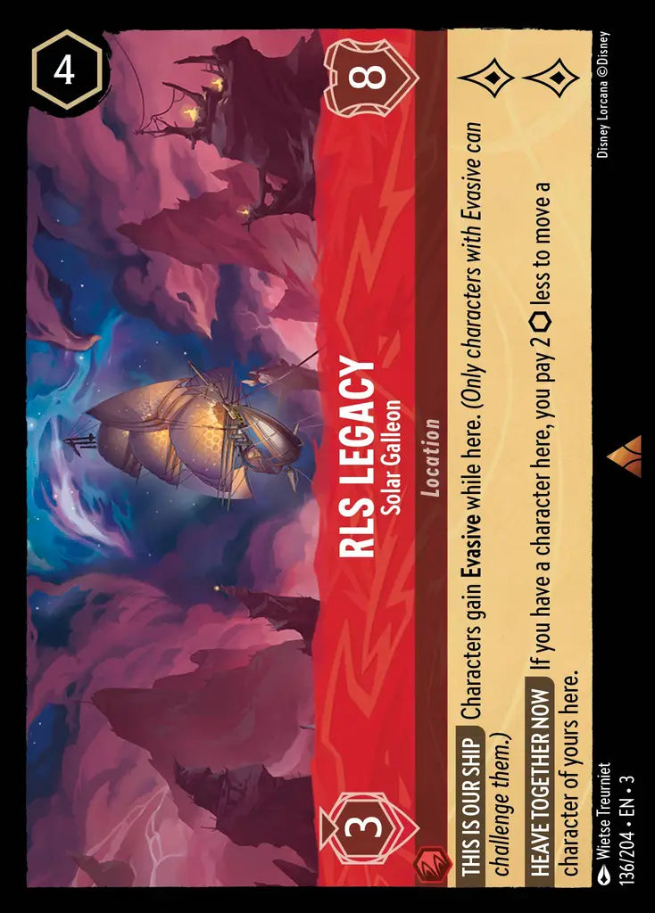 03 Into the Inklands - 136/204 - RLS Legacy - Solar Galleon - FOIL