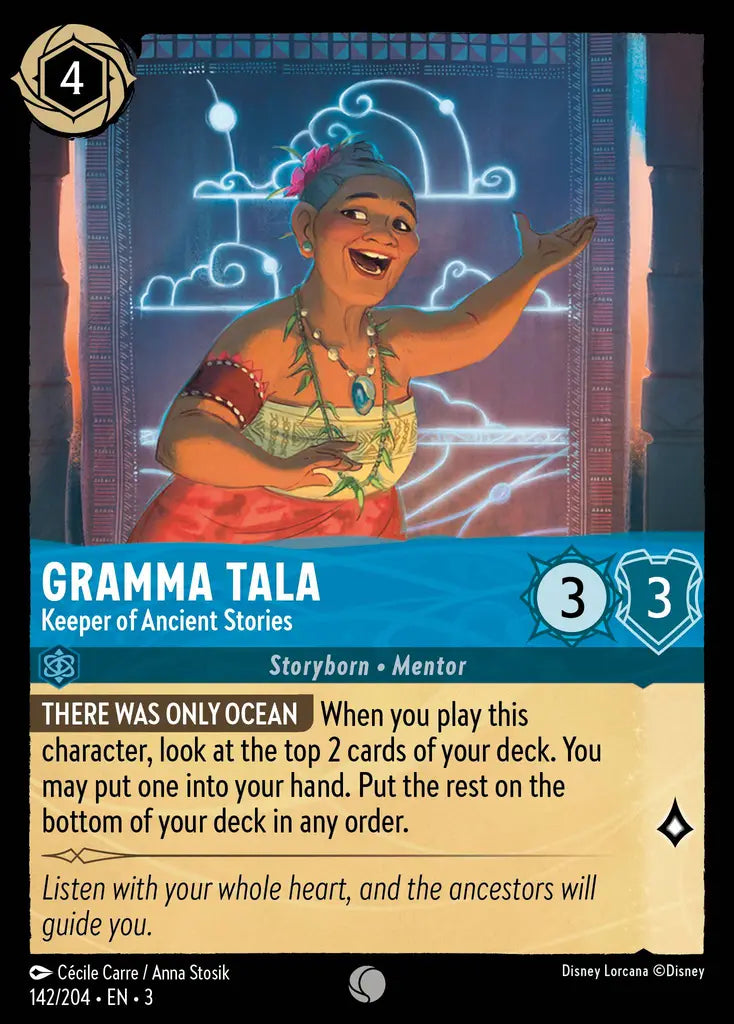 03 Into the Inklands - 142/204 - Gramma Tala - Keeper of Ancient Stories - FOIL