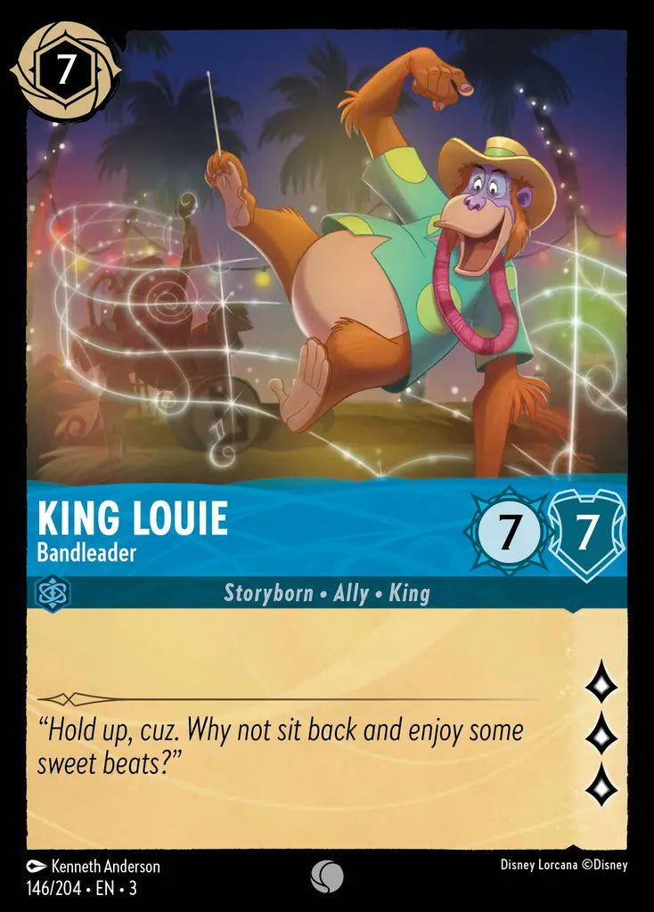 03 Into the Inklands - 146/204 - King Louie - Bandleader - FOIL