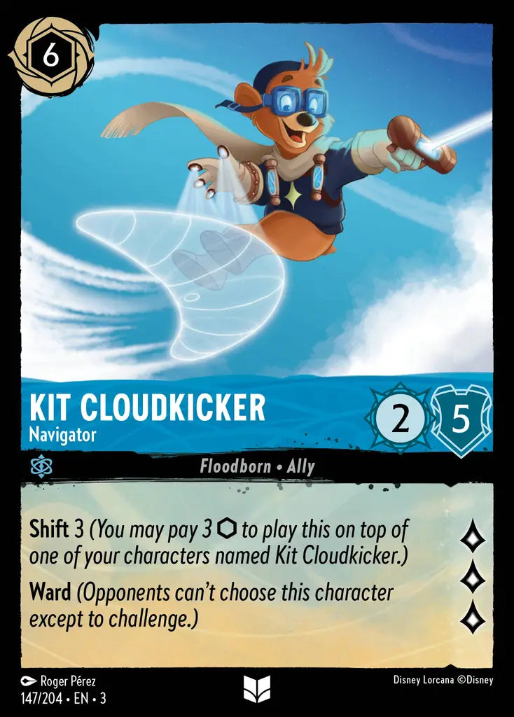 03 Into the Inklands - 147/204 - Kit Cloudkicker - Navigator - NON FOIL