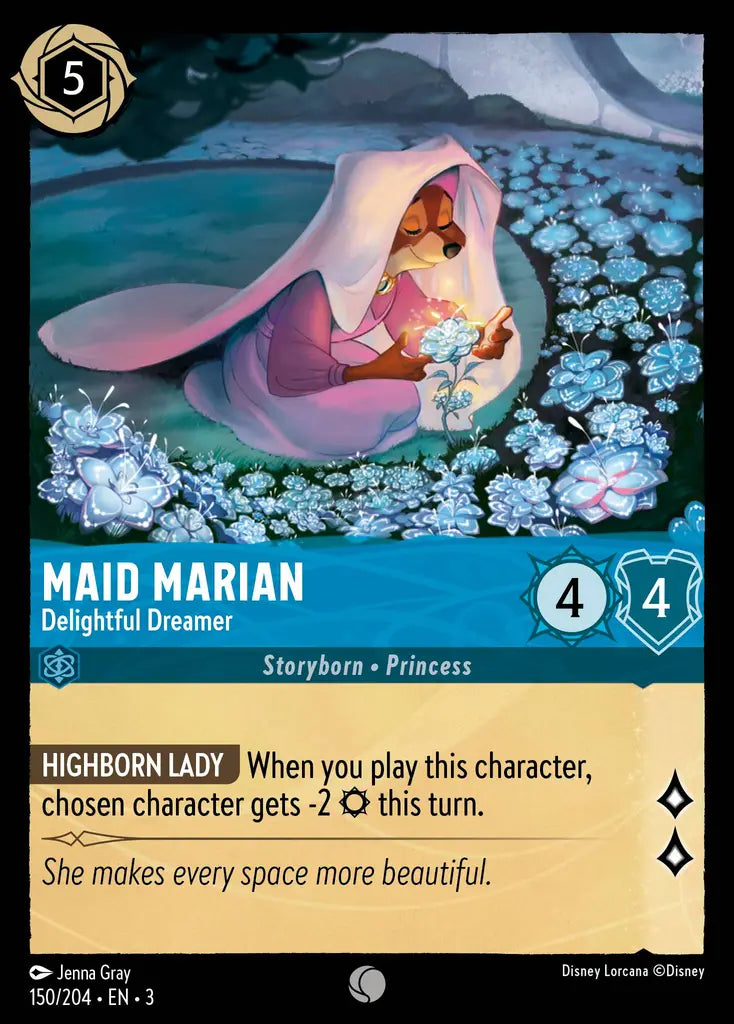 03 Into the Inklands - 150/204 - Maid Marian - Delightful Dreamer - FOIL