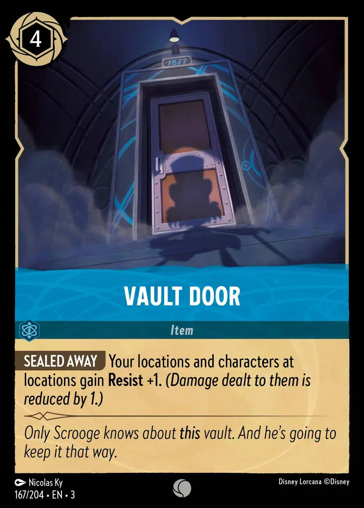03 Into the Inklands - 167/204 - Vault Door - FOIL