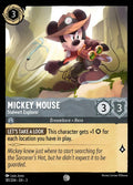 03 Into the Inklands - 181/204 - Mickey Mouse - Stalwart Explorer - FOIL