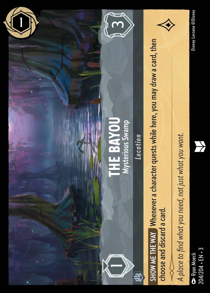 03 Into the Inklands - 204/204 - The Bayou - Mysterious Swamp - FOIL