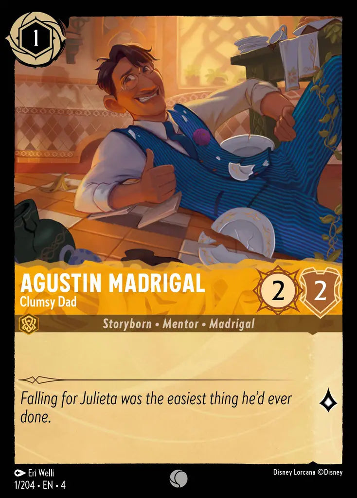 04 Ursula's Return - 001/204 - Agustin Madrigal - Clumsy Dad - FOIL