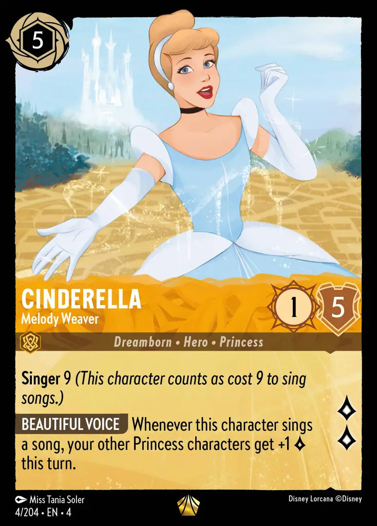 04 Ursula's Return - 004/204 - Cinderella - Melody Weaver - FOIL
