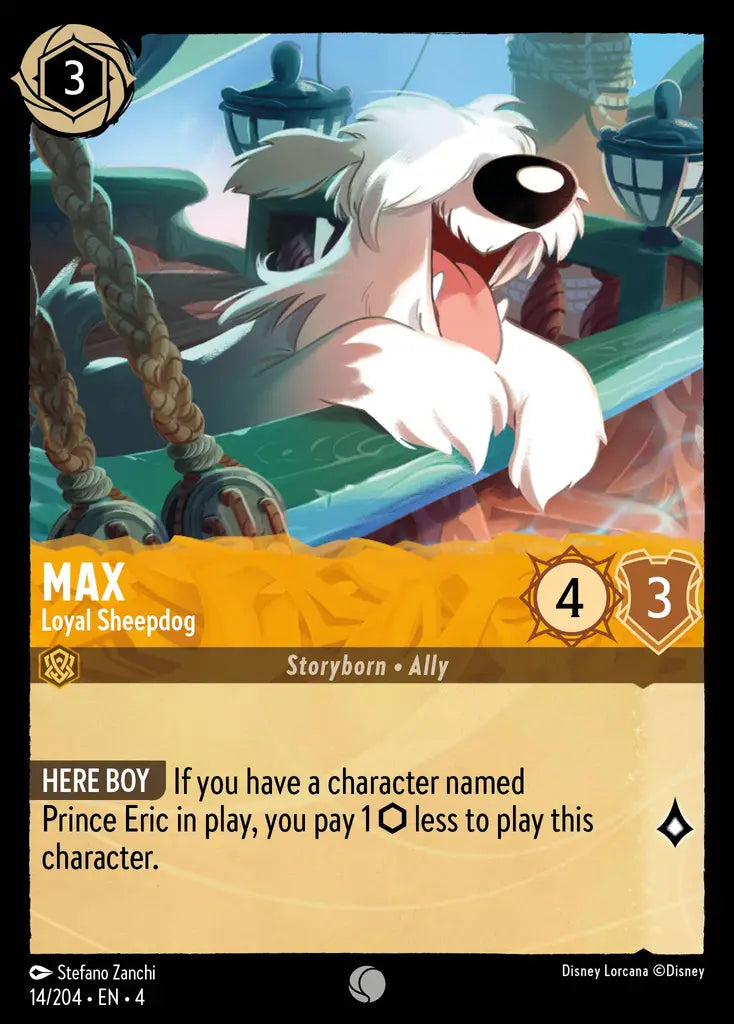 04 Ursula's Return - 014/204 - Max - Loyal Sheepdog - FOIL