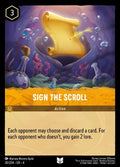 04 Ursula's Return - 030/204 - Sign the Scroll - FOIL