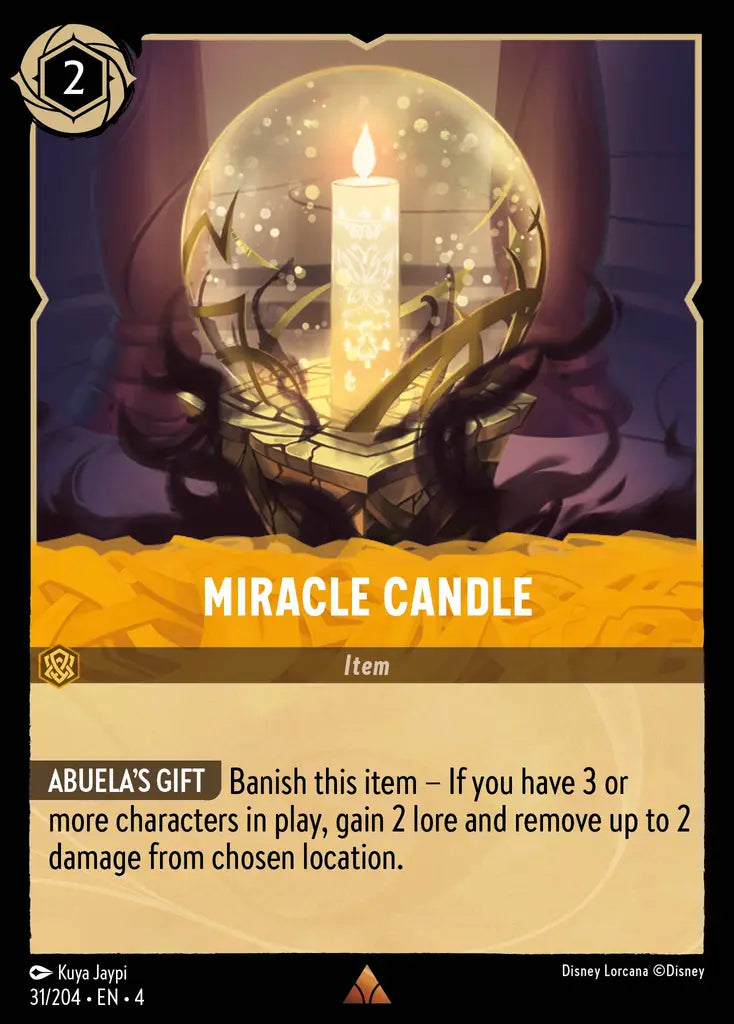 04 Ursula's Return - 031/204 - Miracle Candle - NON FOIL