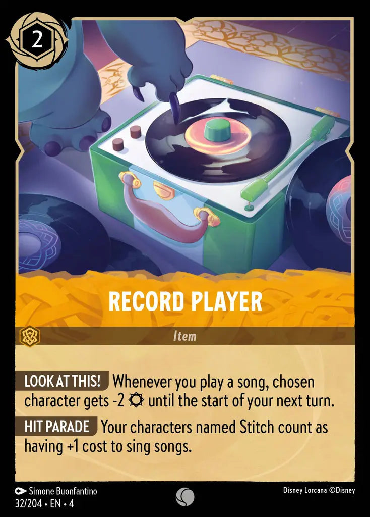 04 Ursula's Return - 032/204 - Record Player - FOIL