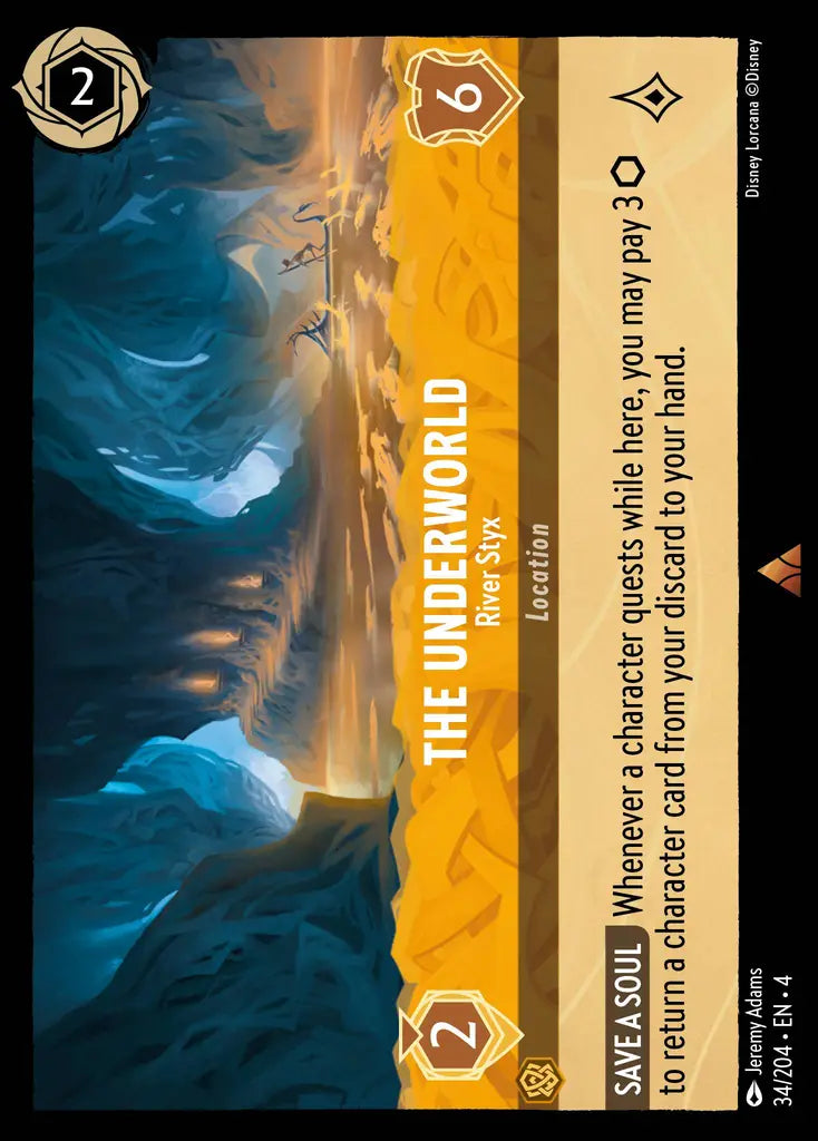 04 Ursula's Return - 034/204 - The Underworld - River Styx - FOIL