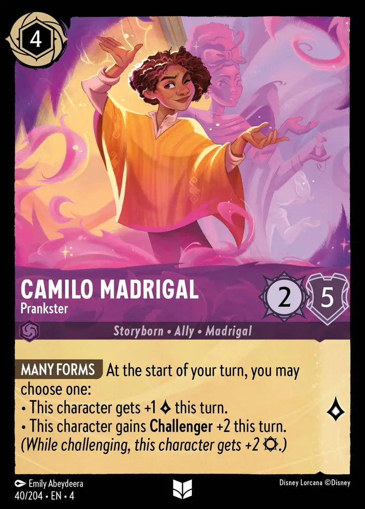 04 Ursula's Return - 040/204 - Camilo Madrigal - Prankster - FOIL