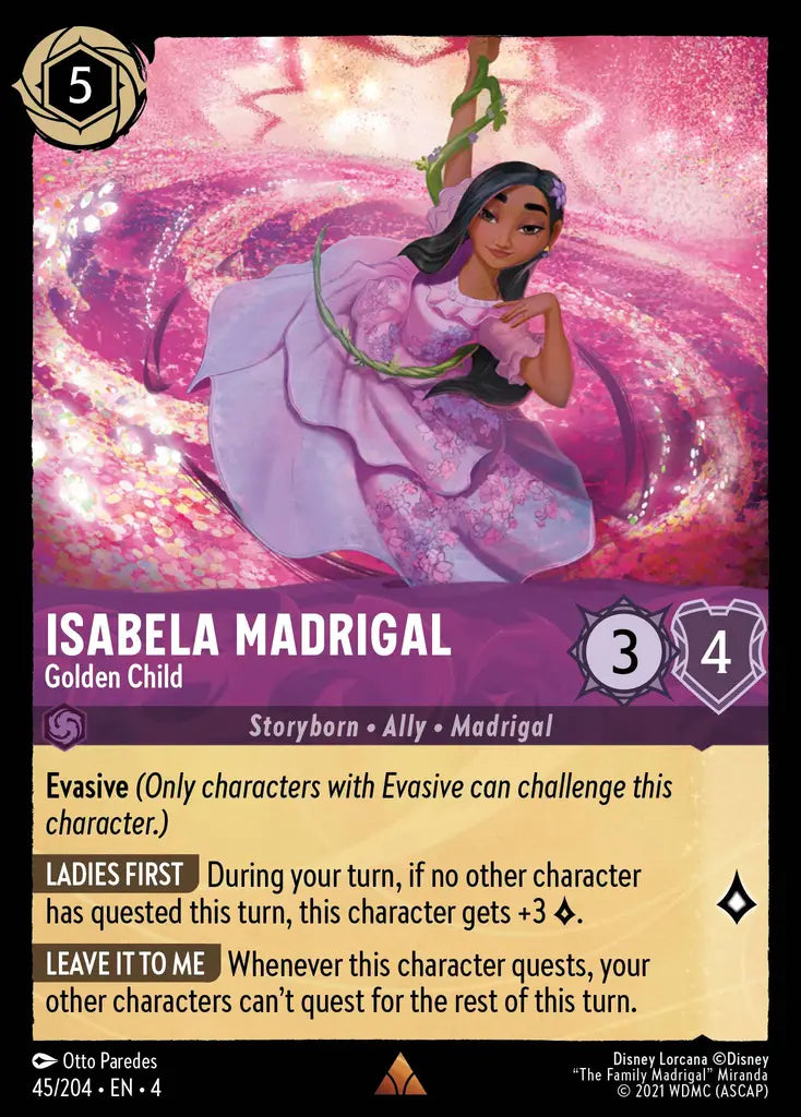 04 Ursula's Return - 045/204 - Isabela Madrigal - Golden Child - FOIL