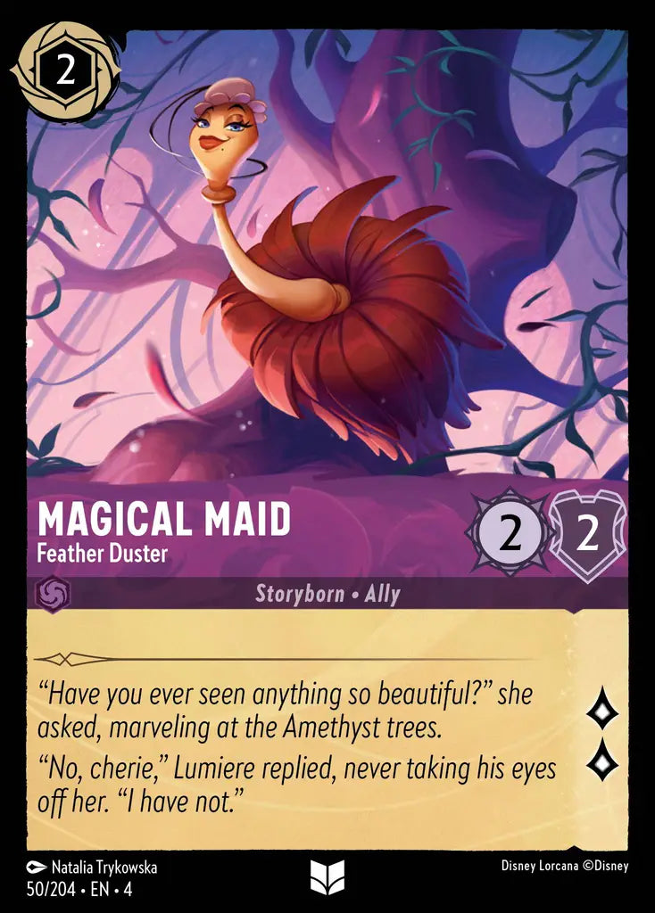 04 Ursula's Return - 050/204 - Magical Maid - Feather Duster - FOIL