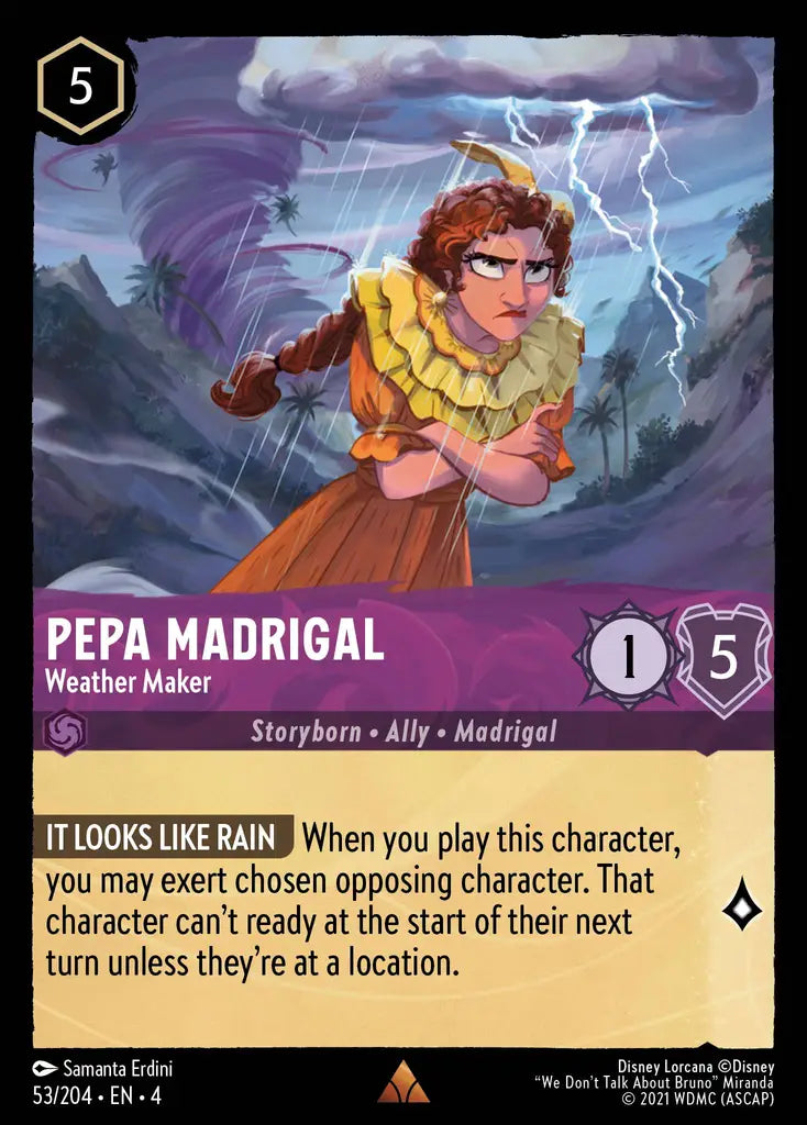 04 Ursula's Return - 053/204 - Pepa Madrigal - Weather Maker - FOIL
