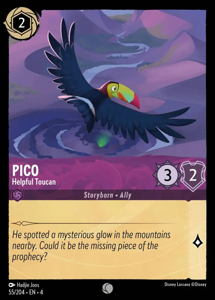 04 Ursula's Return - 055/204 - Pico - Helpful Toucan - FOIL