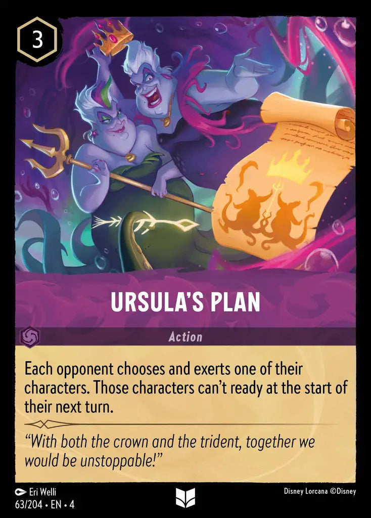 04 Ursula's Return - 063/204 - Ursula's Plan - FOIL