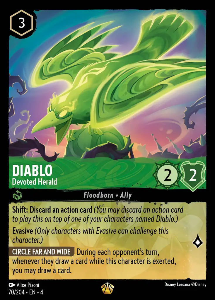 04 Ursula's Return - 070/204 - Diablo - Devoted Herald - FOIL