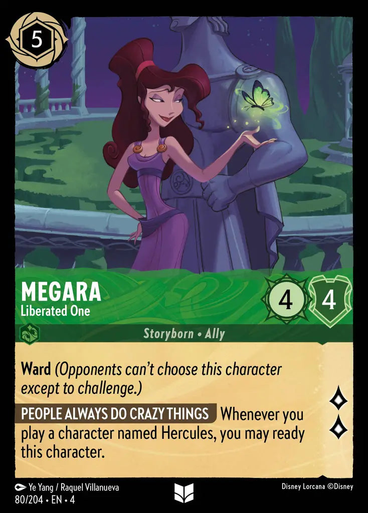04 Ursula's Return - 080/204 - Megara - Liberated one - FOIL