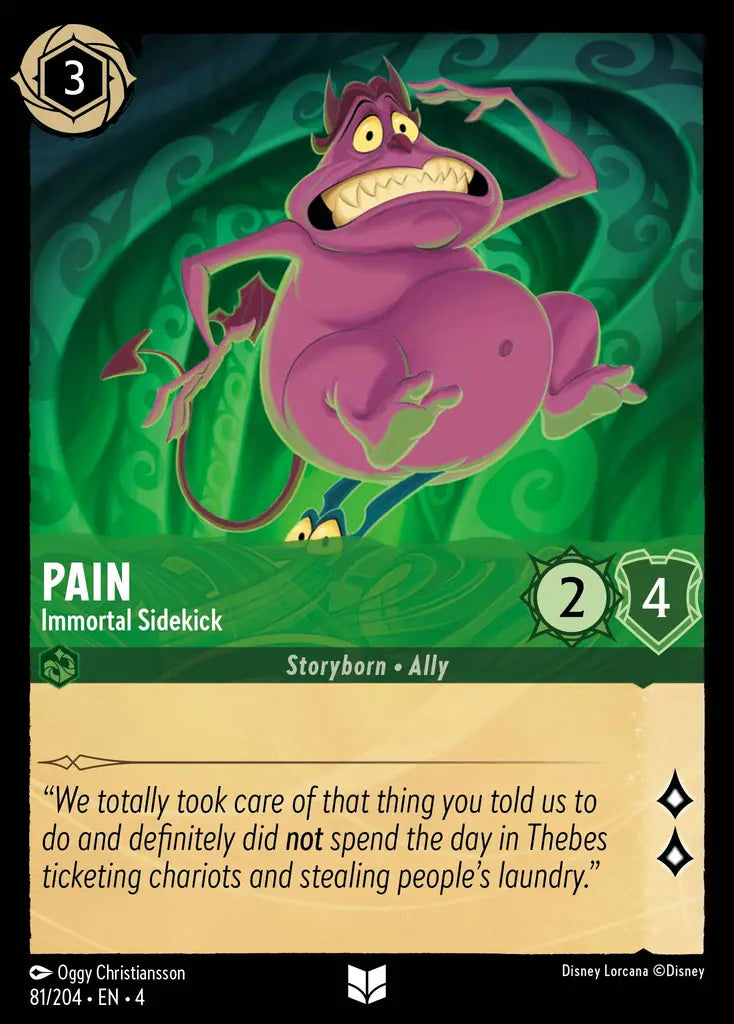 04 Ursula's Return - 081/204 - Pain - Immortal Sidekick - FOIL