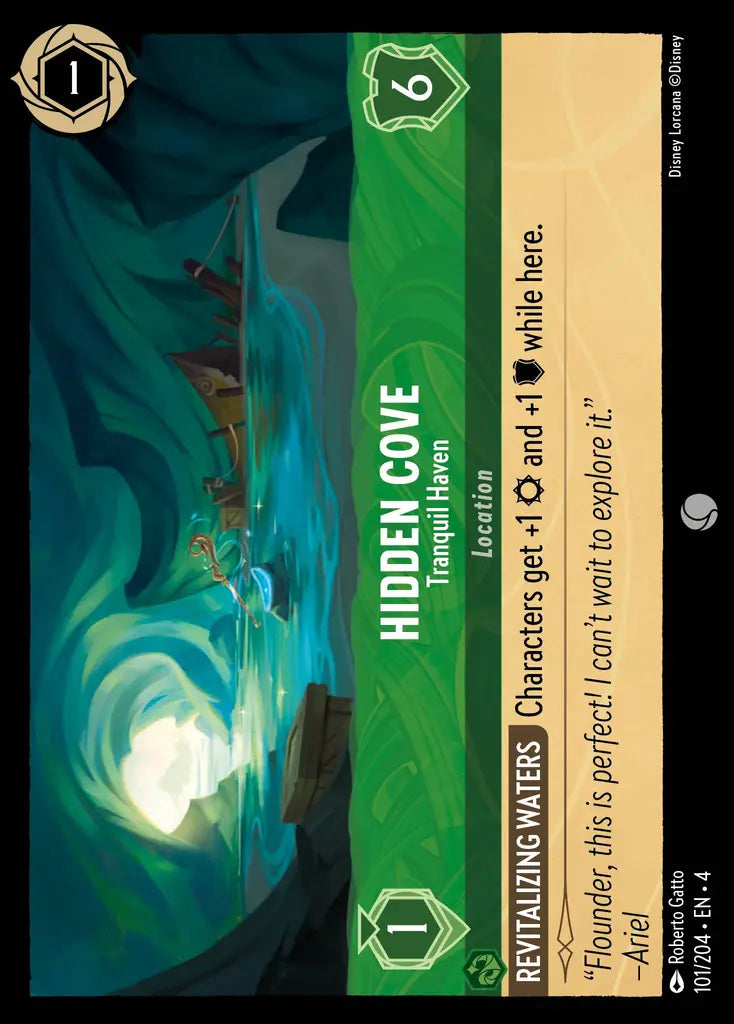 04 Ursula's Return - 101/204 - Hidden Cove - Tranquil Haven - FOIL