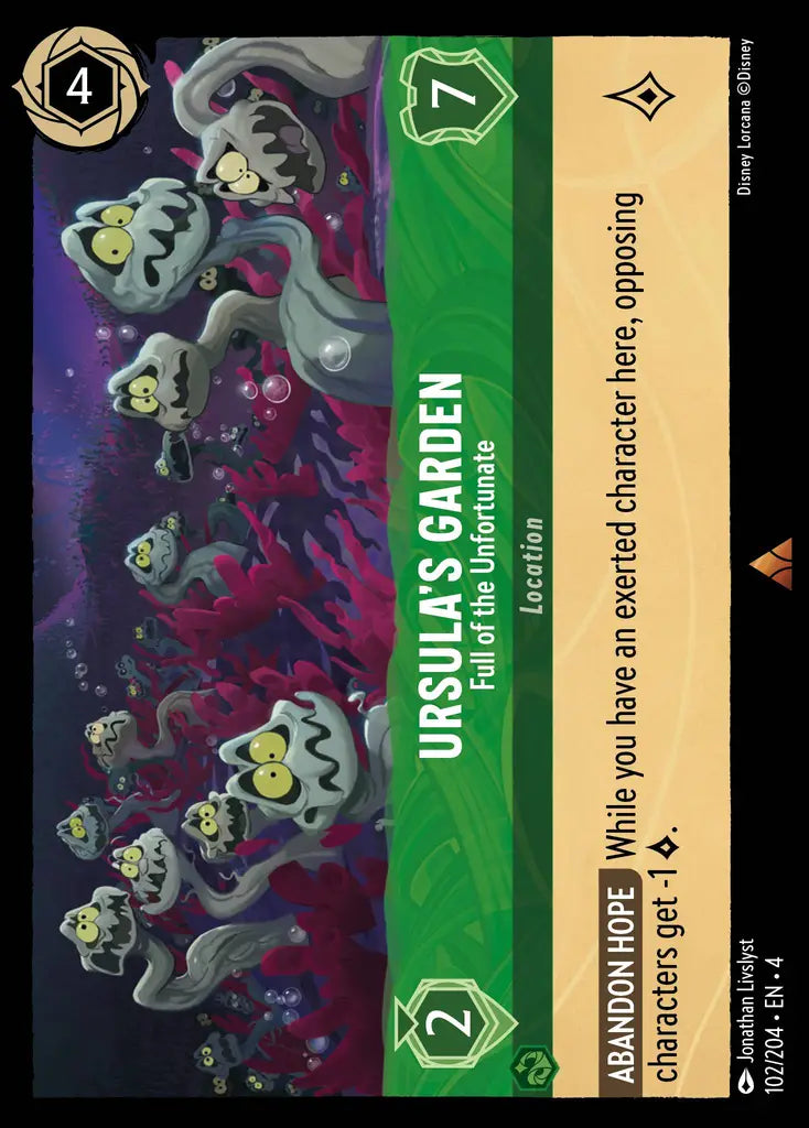 04 Ursula's Return - 102/204 - Ursula's Garden - Full of the Unfortunate - FOIL