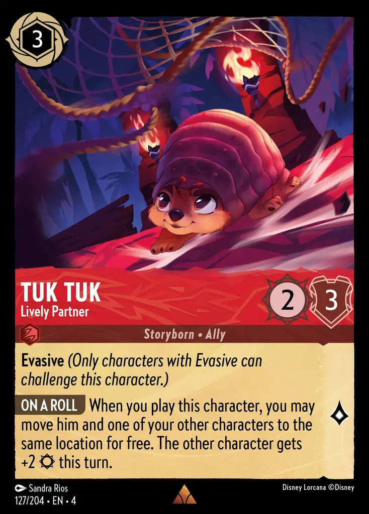 04 Ursula's Return - 127/204 - Tuk Tuk - Lively Partner - NON FOIL