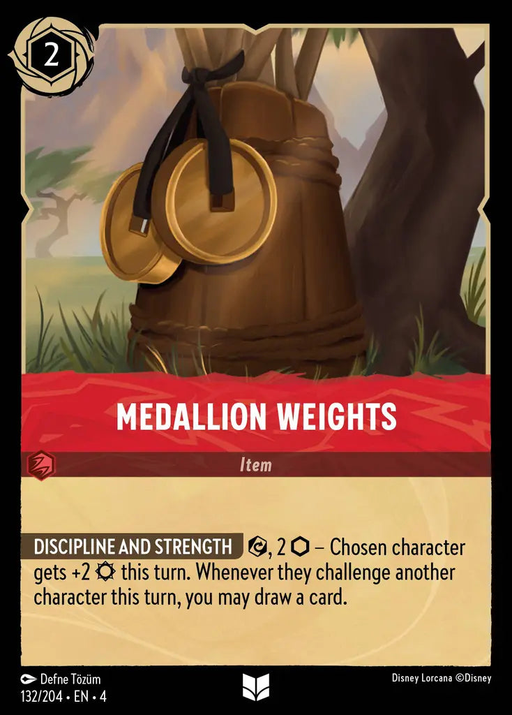 04 Ursula's Return - 132/204 - Medallion Weights - FOIL