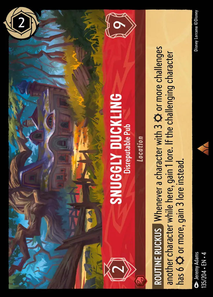 04 Ursula's Return - 135/204 - Snuggly Duckling - Disreputable Pub - NON FOIL