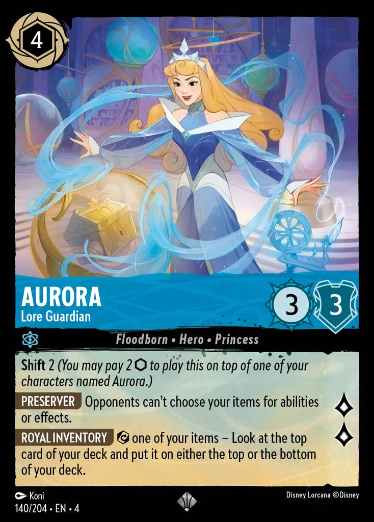 04 Ursula's Return - 140/204 - Aurora - Lore Guardian - NON FOIL