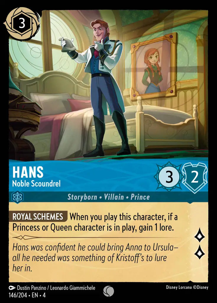04 Ursula's Return - 146/204 - Hans - Noble Scoundrel - FOIL