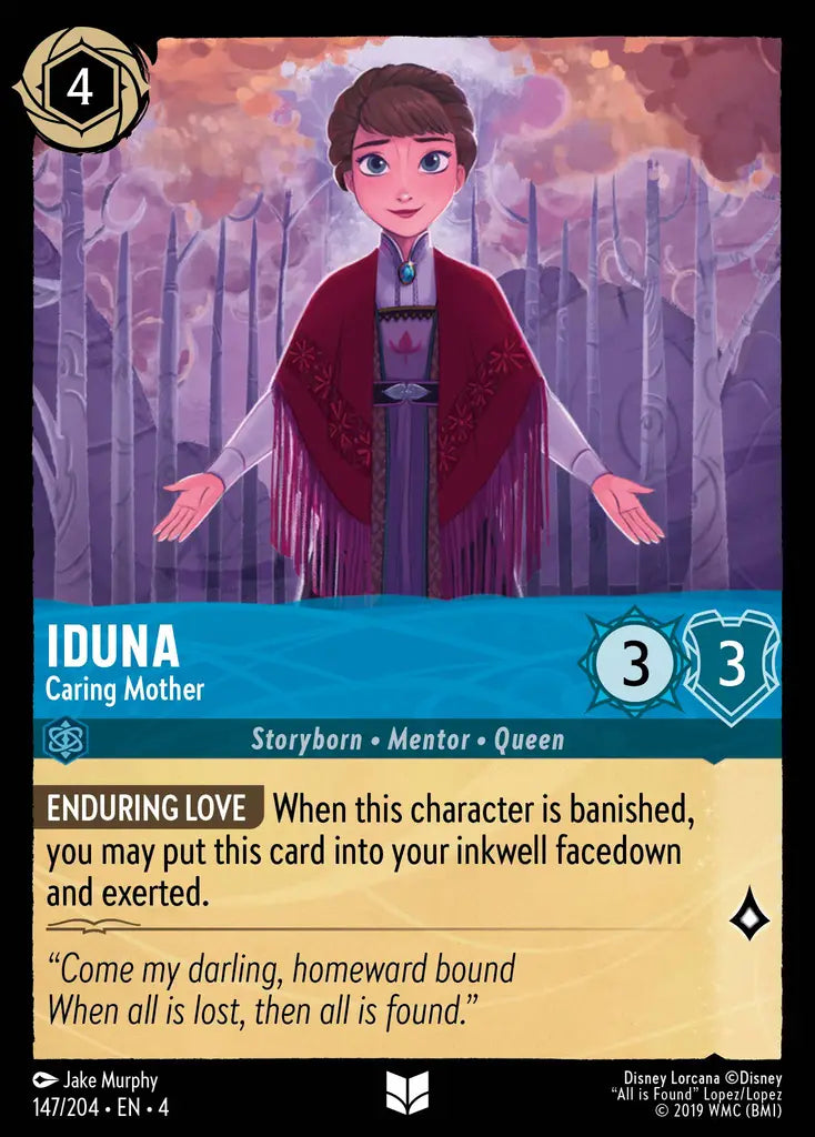 04 Ursula's Return - 147/204 - Iduna - Caring Mother - FOIL