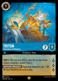 04 Ursula's Return - 158/204 - Triton - Champion of Atlantica - NON FOIL