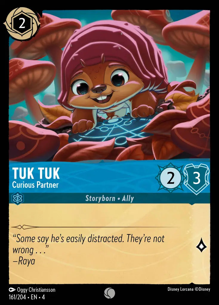 04 Ursula's Return - 161/204 - Tuk Tuk - Curious Partner - FOIL