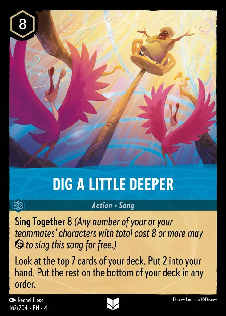 04 Ursula's Return - 162/204 - Dig a Little Deeper - FOIL