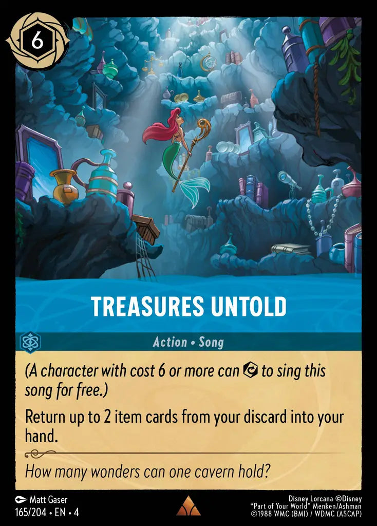 04 Ursula's Return - 165/204 - Treasures Untold - FOIL