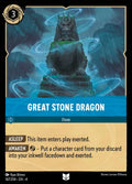 04 Ursula's Return - 167/204 - Great Stone Dragon - FOIL