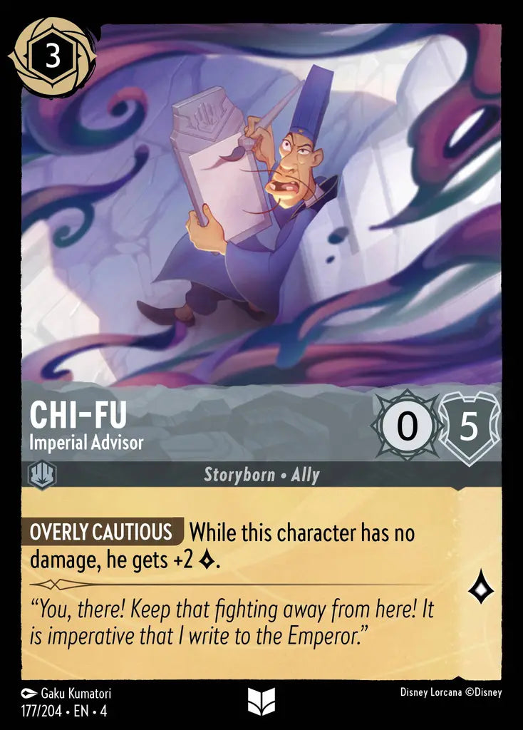 04 Ursula's Return - 177/204 - Chi-Fu - Imperial Advisor - FOIL